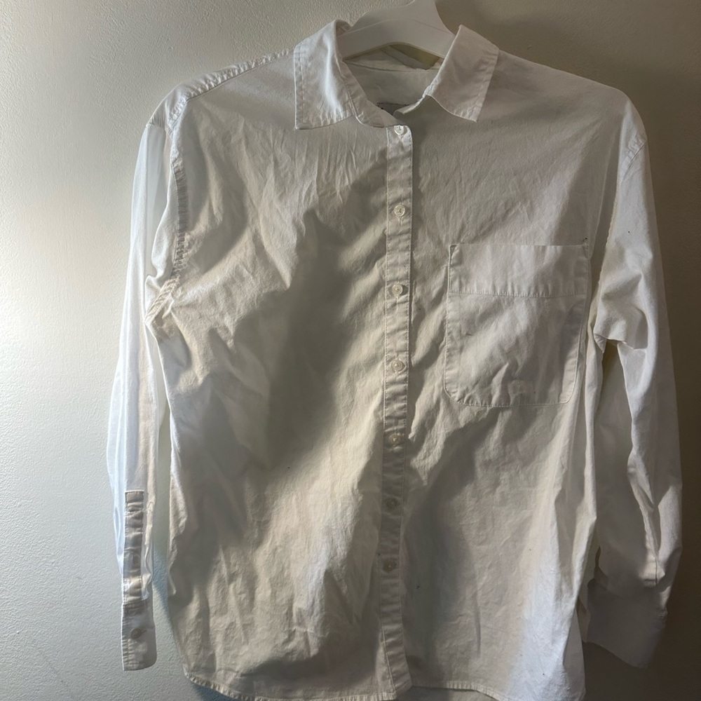 Classic White Men's Shirt